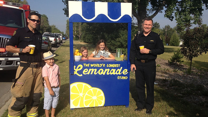 Dare to Care's Lemonade Stands